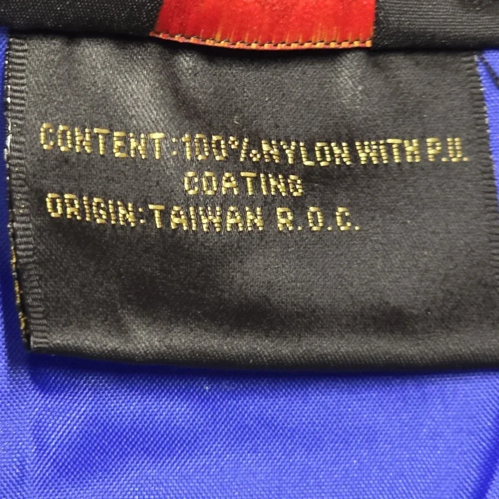 Vintage 90s REI Blue Nylon Windbreaker‎ Jacket Mens XL Hooded Full Zip Outdoor